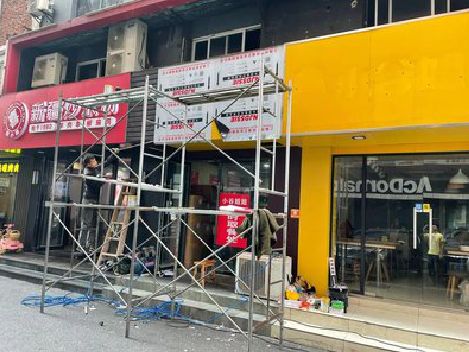 长葛制作广告招牌如何避免它发黄？